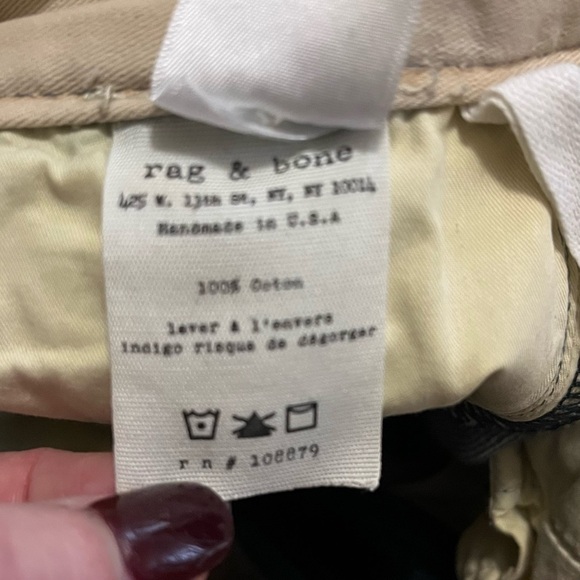 Rag & Bone Women’s Denim Trouser Jeans Tapered Straight Leg Medium Wash Size 31 - Picture 12 of 14